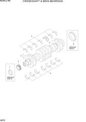 CRANKSHAFT & MAIN BEARINGS