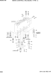 MAIN CONTROL VALVE(4/5, TYEP 1)