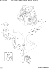 AIR INTAKE SYSTEM(OIL BATH, #1912-)