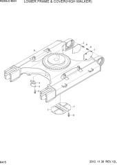 LOWER FRAME&COVER(HIGH WALKER)