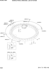 SWING RING GREASE LUB SYSTEM