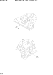 ENGINE GROUND MOUNTING