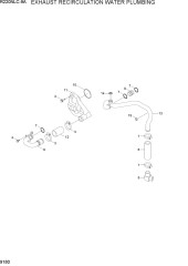 EXHAUST RECIRCULATION WATER PLUMBING
