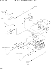 DOUBLE ACTING MAIN PIPING KIT 2