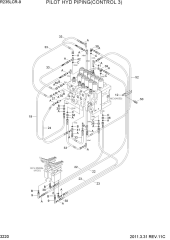 PILOT HYD PIPING(CONTROL 3)