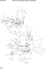 SEAT (AIR SUSPENSION, HEATED)