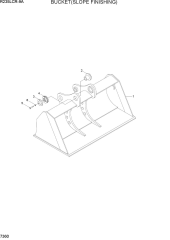 BUCKET(SLOPE FINISHING)