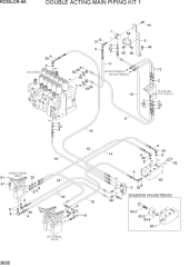DOUBLE ACTING MAIN PIPING KIT 1