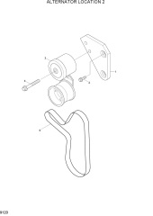 ALTERNATOR LOCATION 2