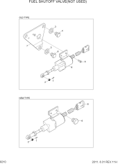 FUEL SHUTOFF VALVE(NOT USED)