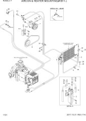 AIRCON & HEATER MOUNTING(#1811-)