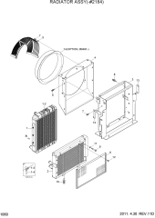 RADIATOR ASSY(-#2184)