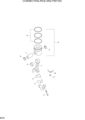 CONNECTING ROD AND PISTON