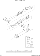 STICK CYLINDER(LOG LOADER)