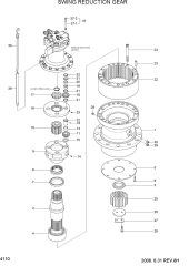SWING REDUCTION GEAR