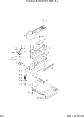 CONSOLE BOX(RH, #0118-)