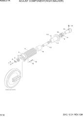 ADJUST COMPONENT(HIGH WALKER)