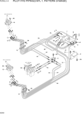 PILOT HYD PIPING(CNTL 1, PATTERN CHANGE)