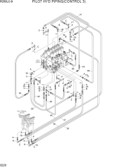 PILOT HYD PIPING(CONTROL 3)