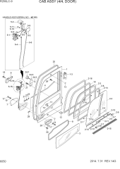 CAB ASSY(4/4, DOOR)