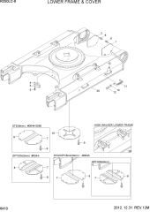 LOWER FRAME & COVER
