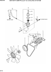 WATER PUMP/PULLEY & COOLING SYSTEM