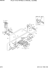 PILOT HYD PIPING 5 (TRAVEL, ALARM)