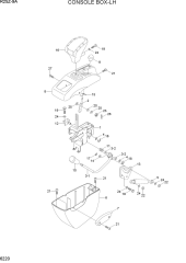 CONSOLE BOX-LH