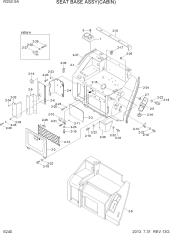 SEAT BASE ASSY(CABIN)
