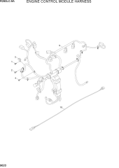 ENGINE CONTROL MODULE HARNESS