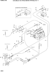 DOUBLE ACTING MAIN PIPING KIT 1