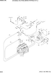 DOUBLE ACTING MAIN PIPING KIT 2
