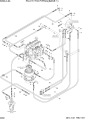 PILOT HYD PIPING(BASE 1)