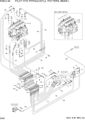 PILOT HYD PIPING(CNTL2, PATTERN, #0006-)