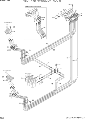 PILOT HYD PIPING(CONTROL 1)