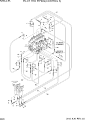PILOT HYD PIPING(CONTROL 3)