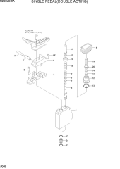 SINGLE PEDAL(DOUBLE ACTING)