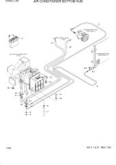 AIR CONDITIONER BOTTOM SUB