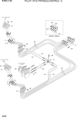 PILOT HYD PIPING(CONTROL 1)
