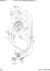 PILOT HYD PIPING(CONTROL 2)