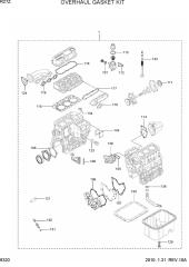 OVERHAUL GASKET KIT