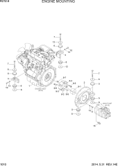 ENGINE MOUNTING