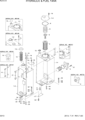 HYDRAULIC & FUEL TANK