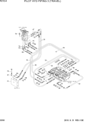 PILOT HYD PIPING 3 (TRAVEL)