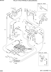 PILOT HYD PIPING 4 (SOLENOID)