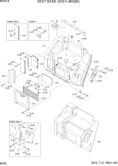 SEAT BASE ASSY(-#0296)