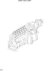 BASE FUEL PUMP(-#0111)