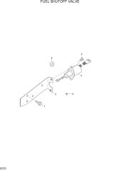 FUEL SHUTOFF VALVE(-#0111)