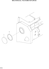 MECHANICAL TACHOMETER DRIVE(-#0111)