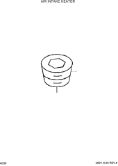 AIR INTAKE HEATER(#0112-)